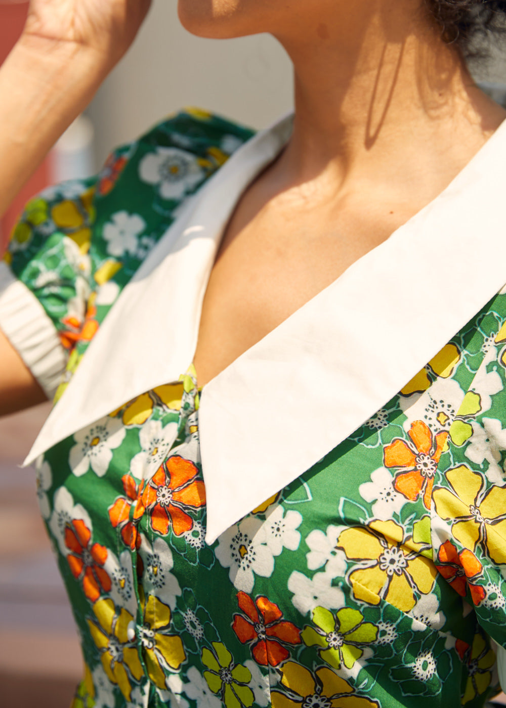 Served With a Smile Fit & Flare Dress