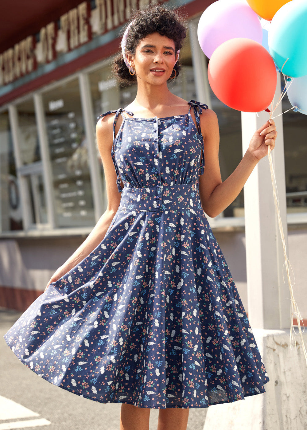Twirl Me Away Fit & Flare Dress