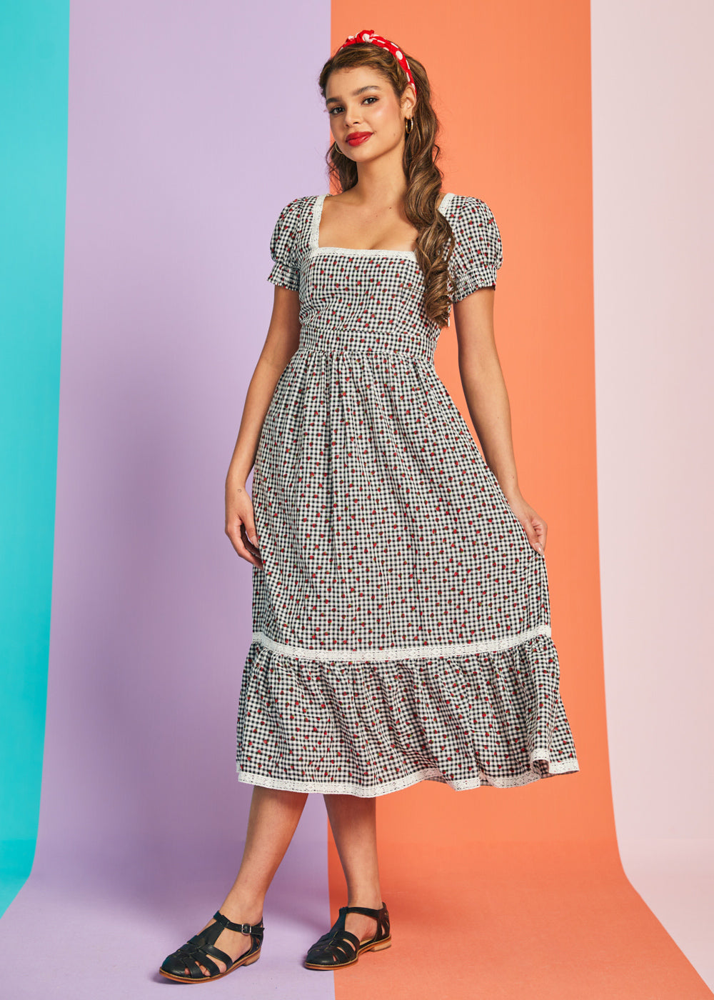 Countryside Charm Midi Dress