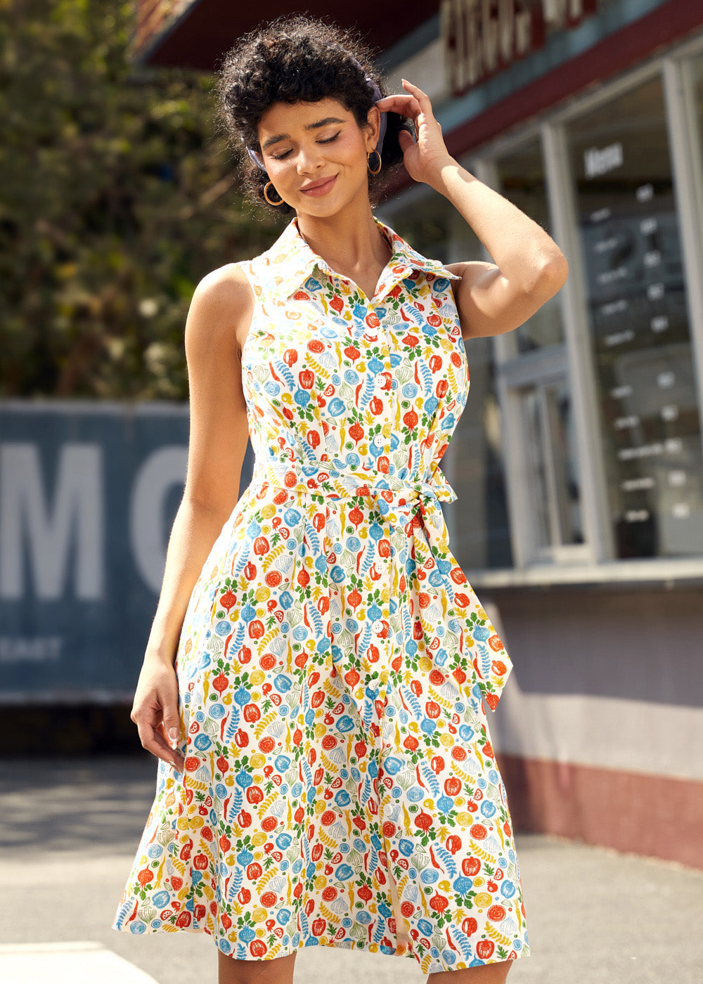 Can't Slow My Roll Shirt Dress