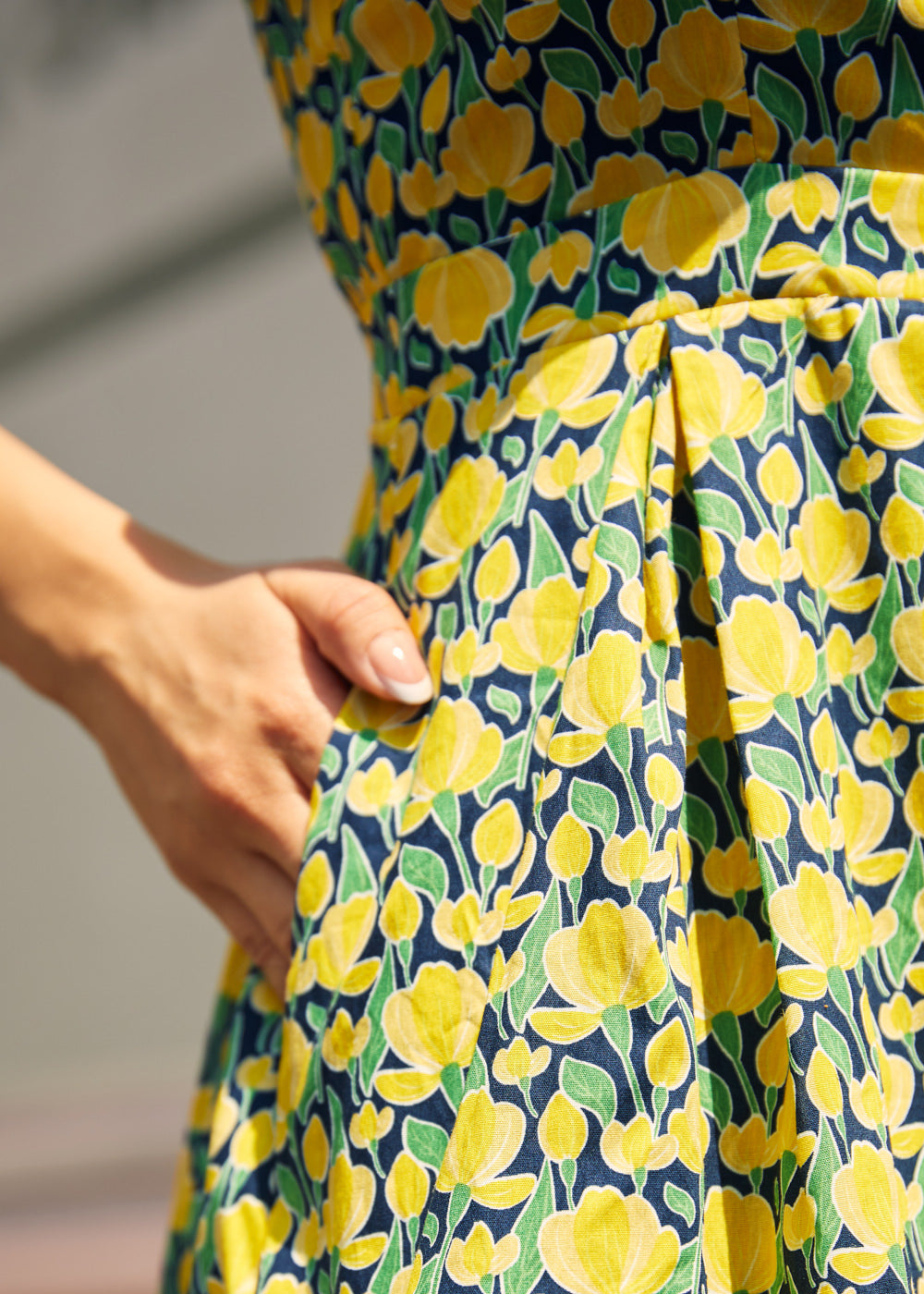 Petal to the Metal Fit & Flare Dress
