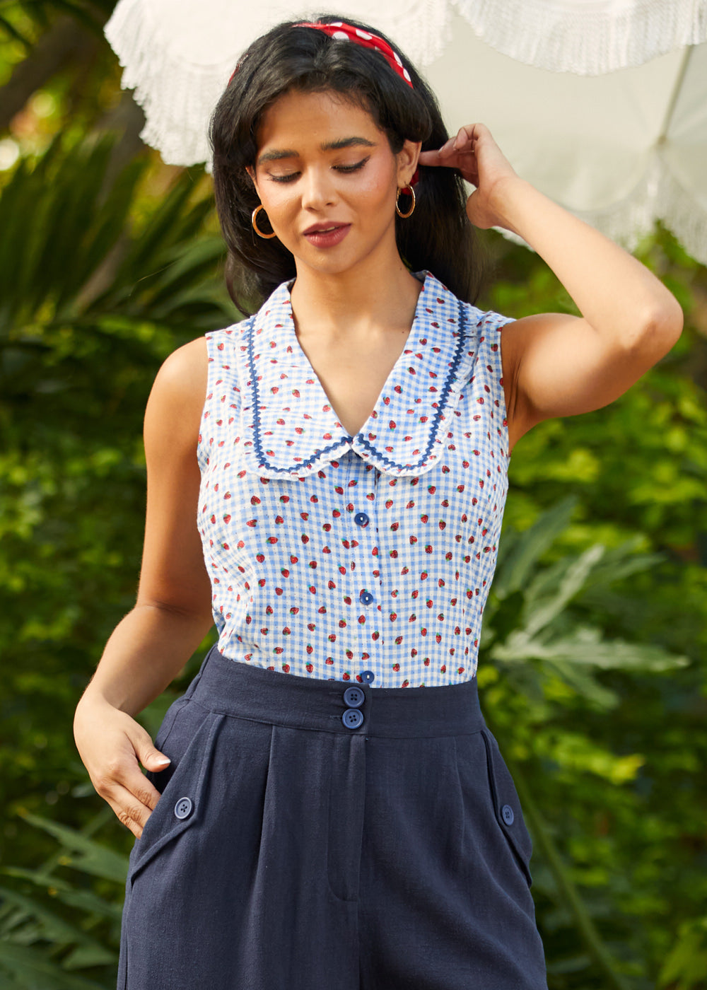 The Rickrack and Roll Blouse