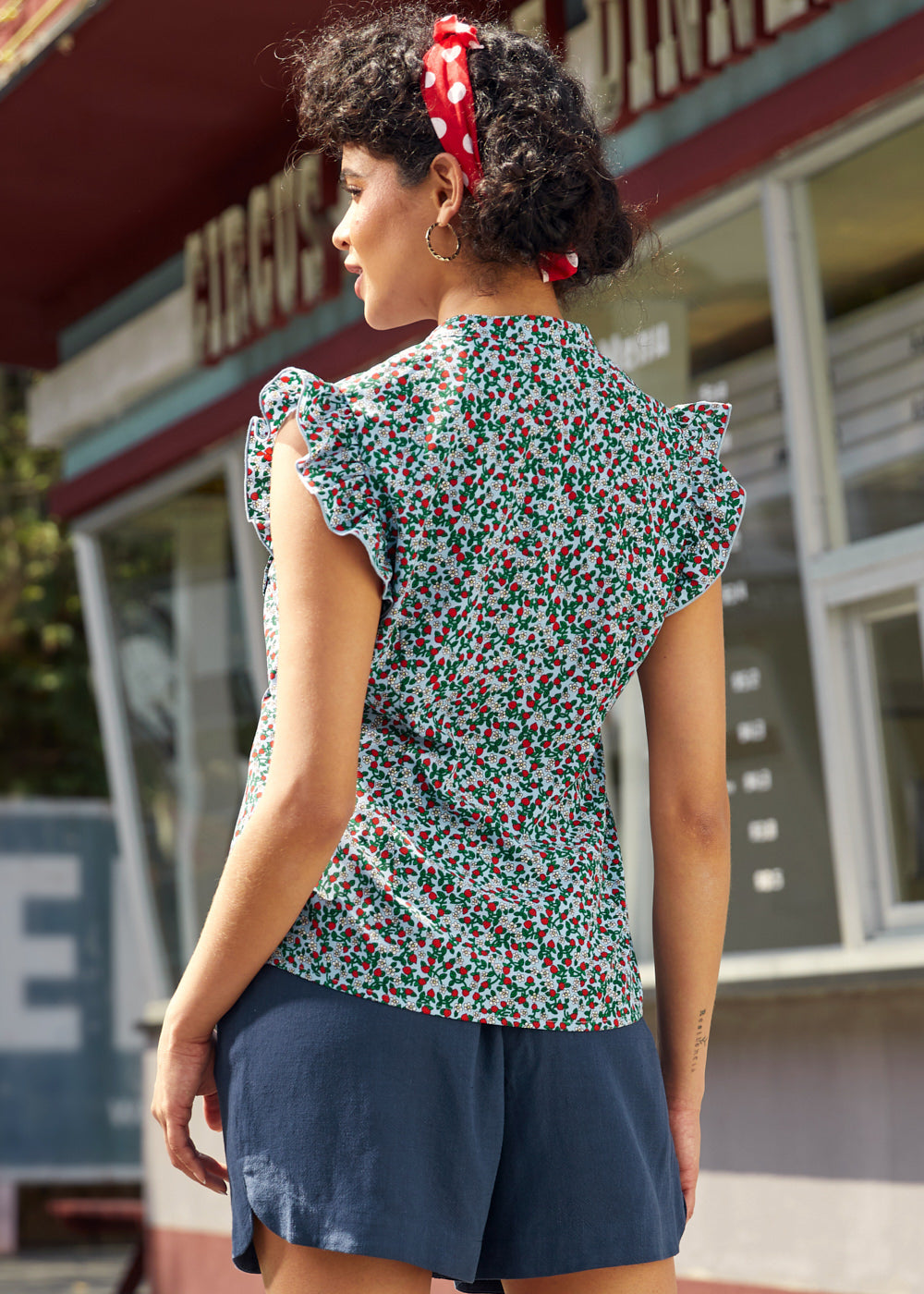 Buttoned & Beloved Sleeveless Top