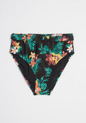 Boardwalk Bliss High-Waisted Bikini Bottom (Final Sale)