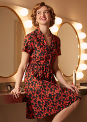 Cause a Little Trouble Fit & Flare Dress