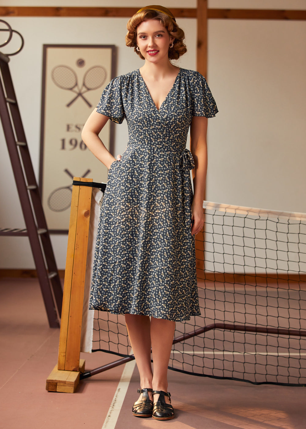 Vintage Vogue Cape Dress