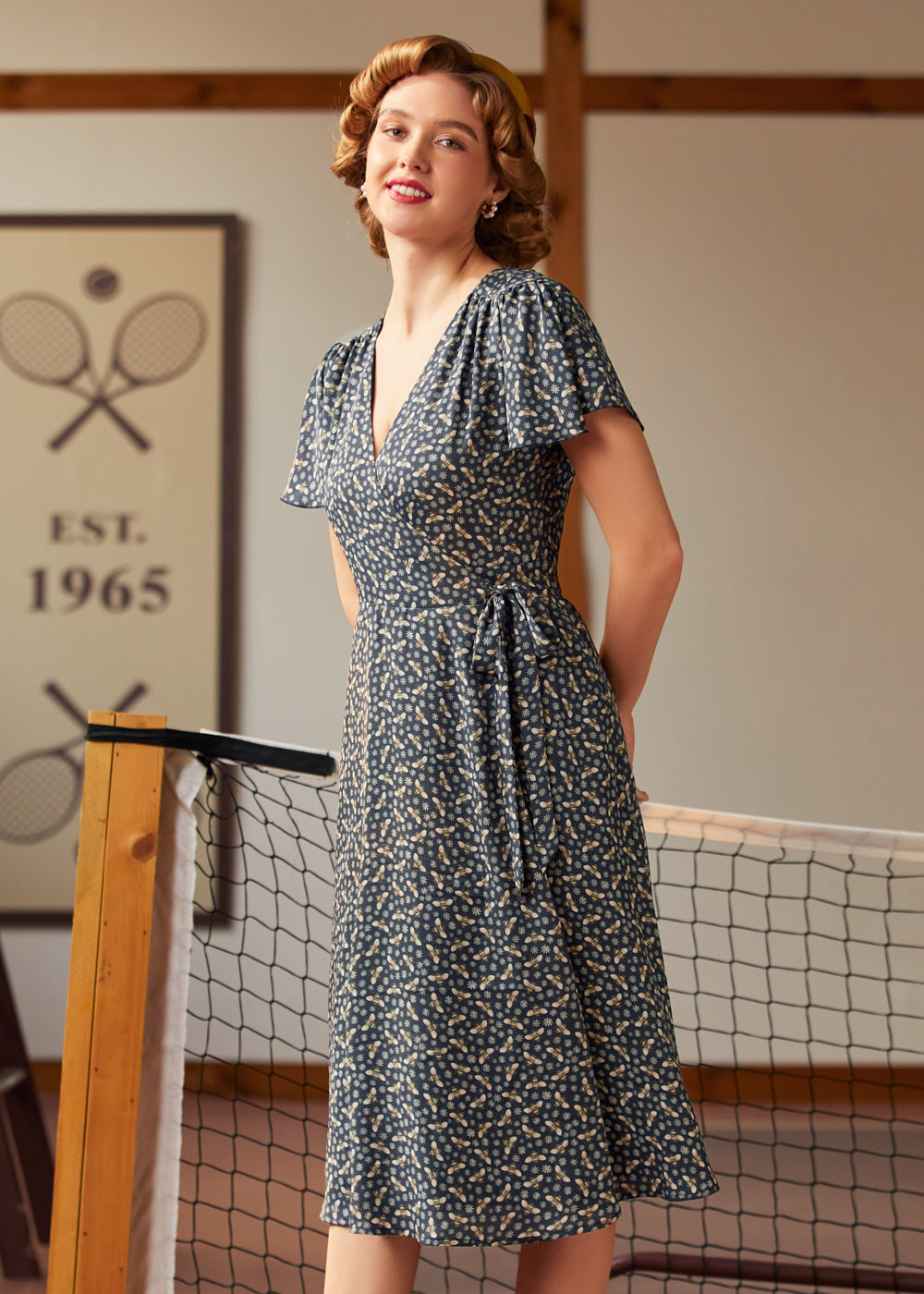 Vintage Vogue Cape Dress