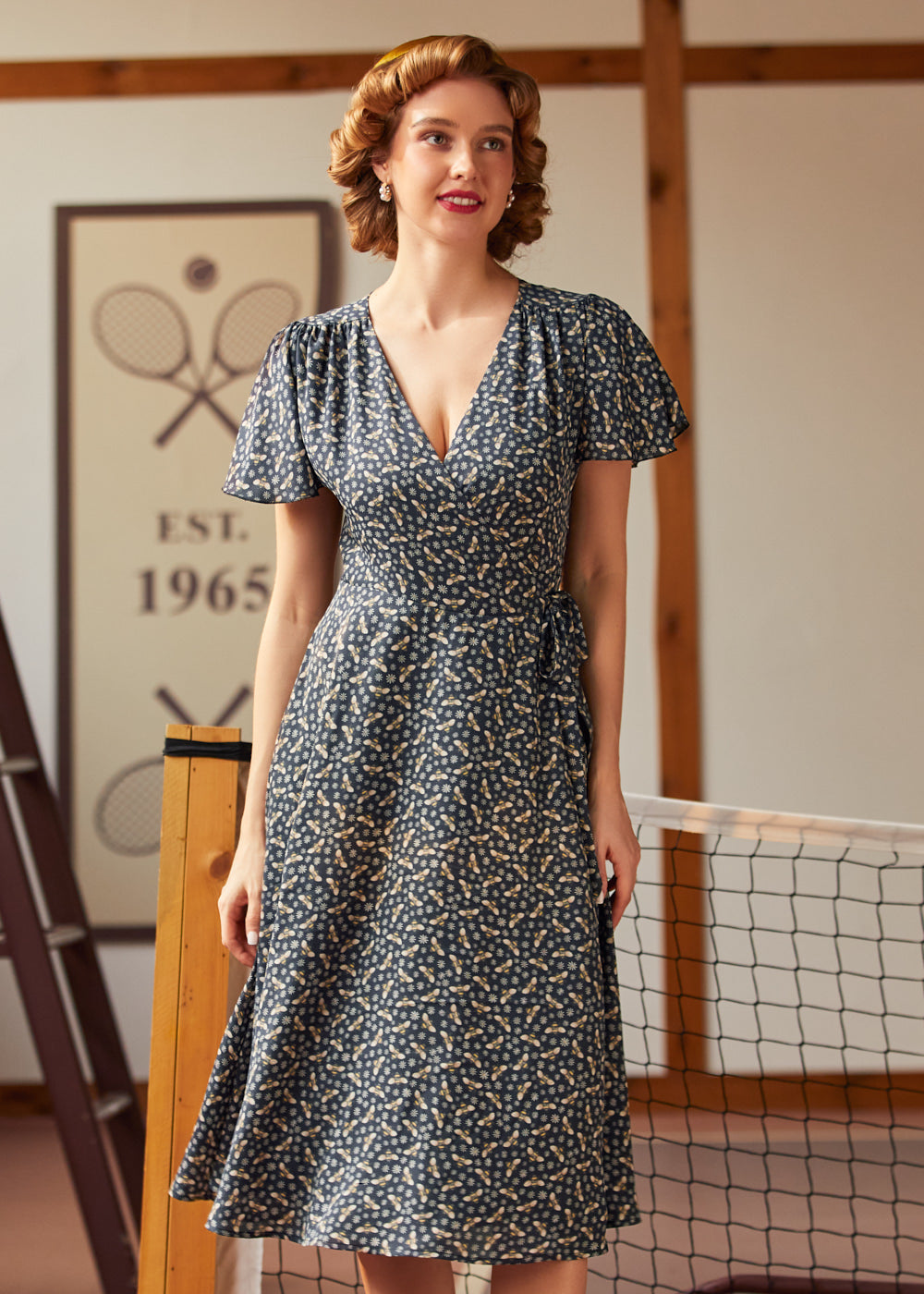 Vintage Vogue Cape Dress