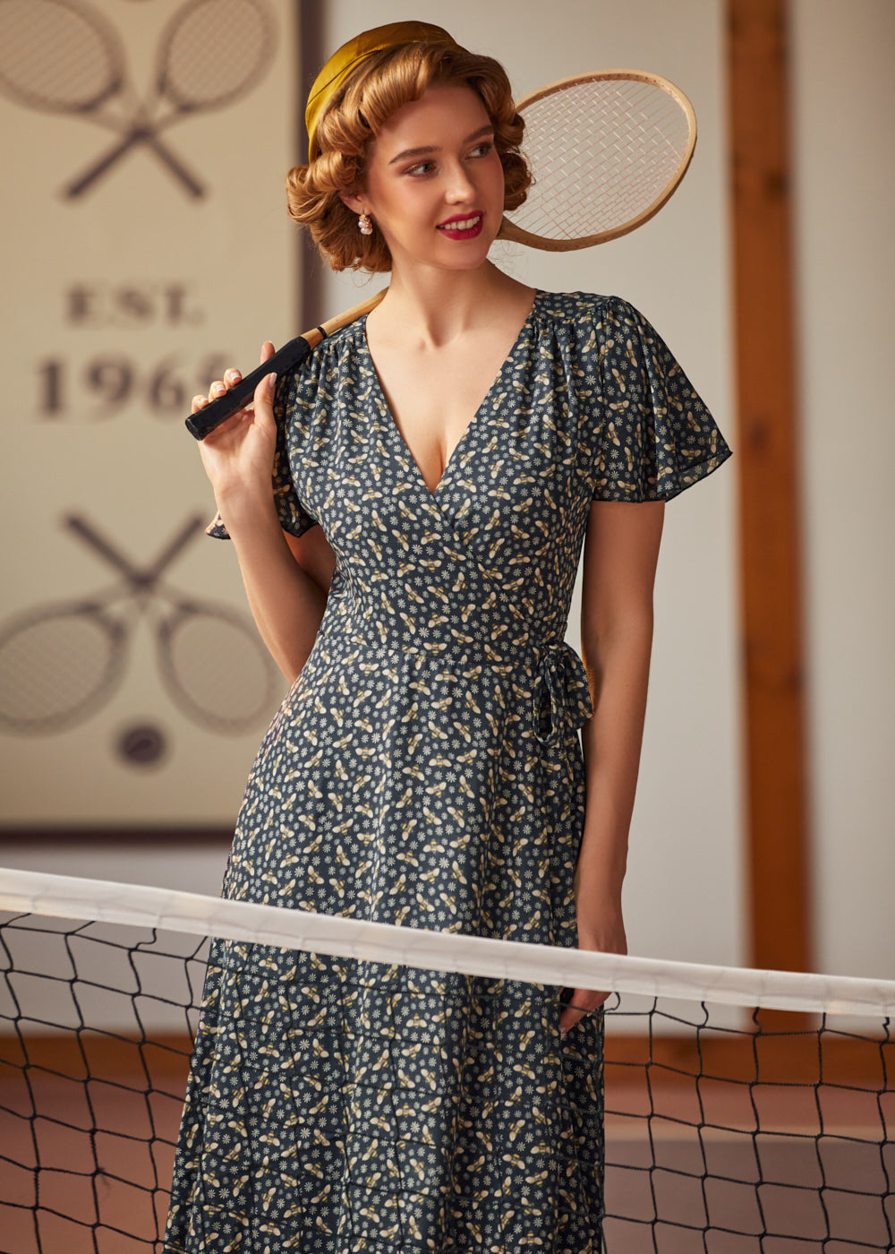 Vintage Vogue Cape Dress