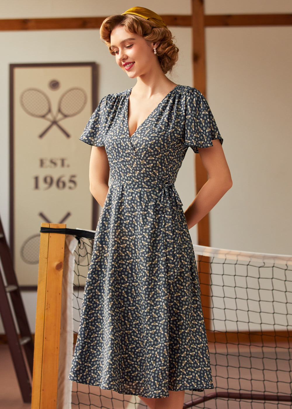 Vintage Vogue Cape Dress