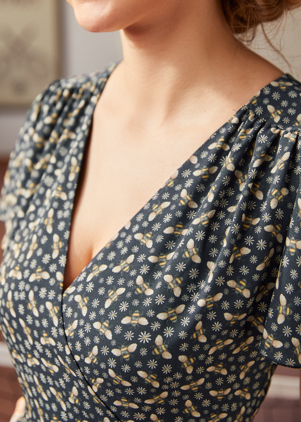 Vintage Vogue Cape Dress