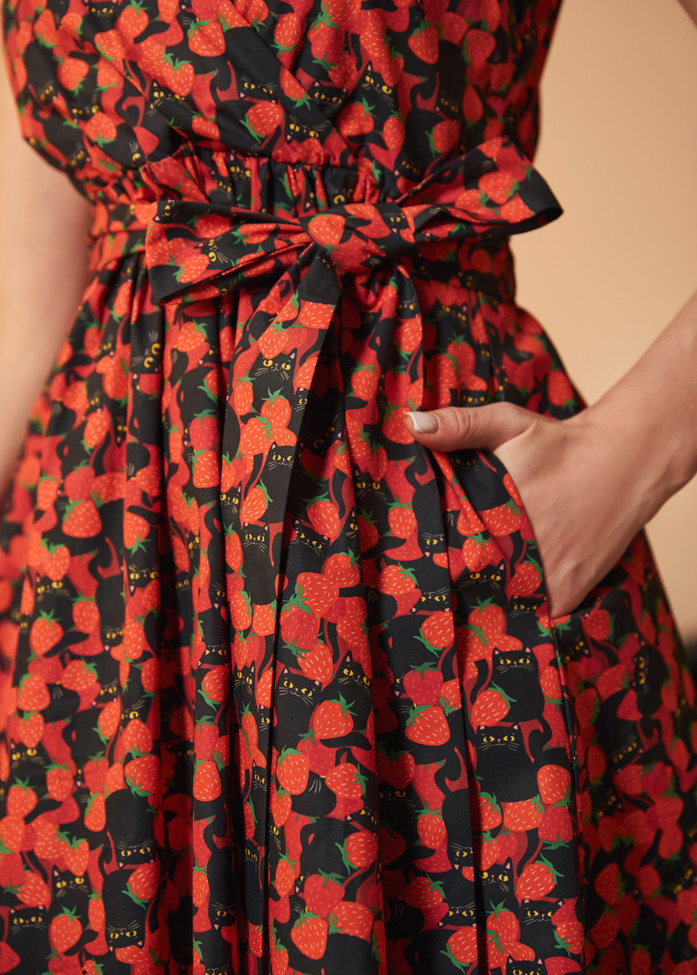 Instant Energy Faux Wrap Dress