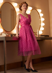 Memory Lane Fit & Flare Dress