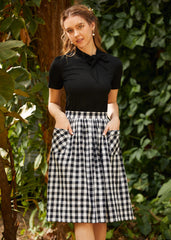 The Songs of the Sea Midi Skirt
