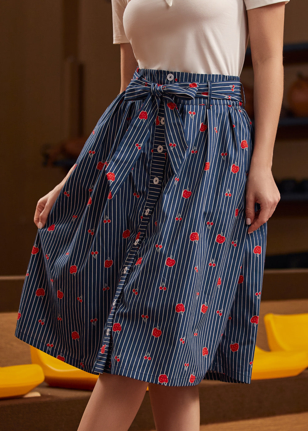 Meet Me at the Market Skirt