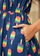 Dottie Delight Collared Dress
