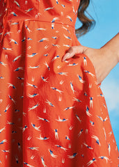 Synchronized Sweetheart Dress
