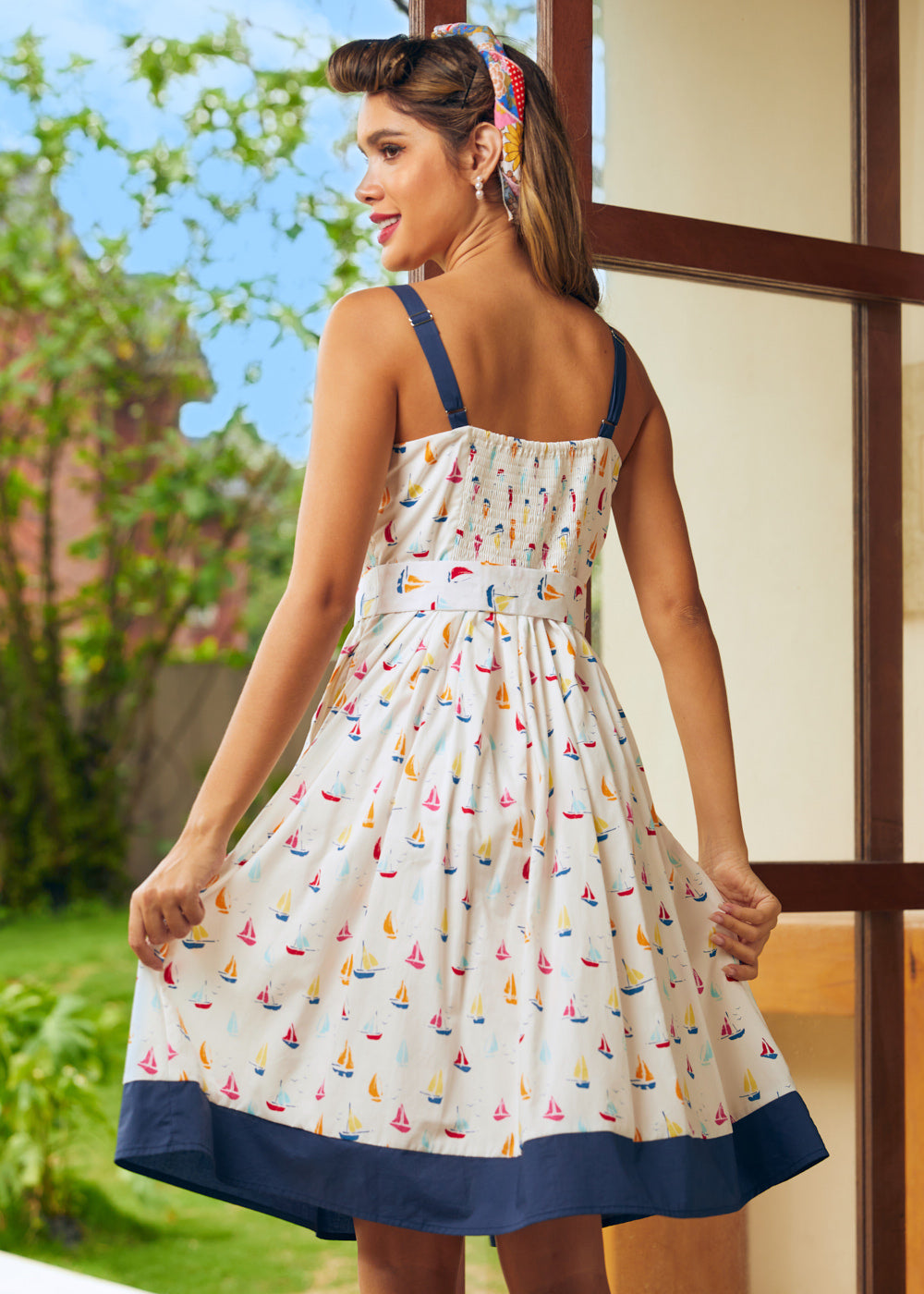 Take Me Away Fit & Flare Dress