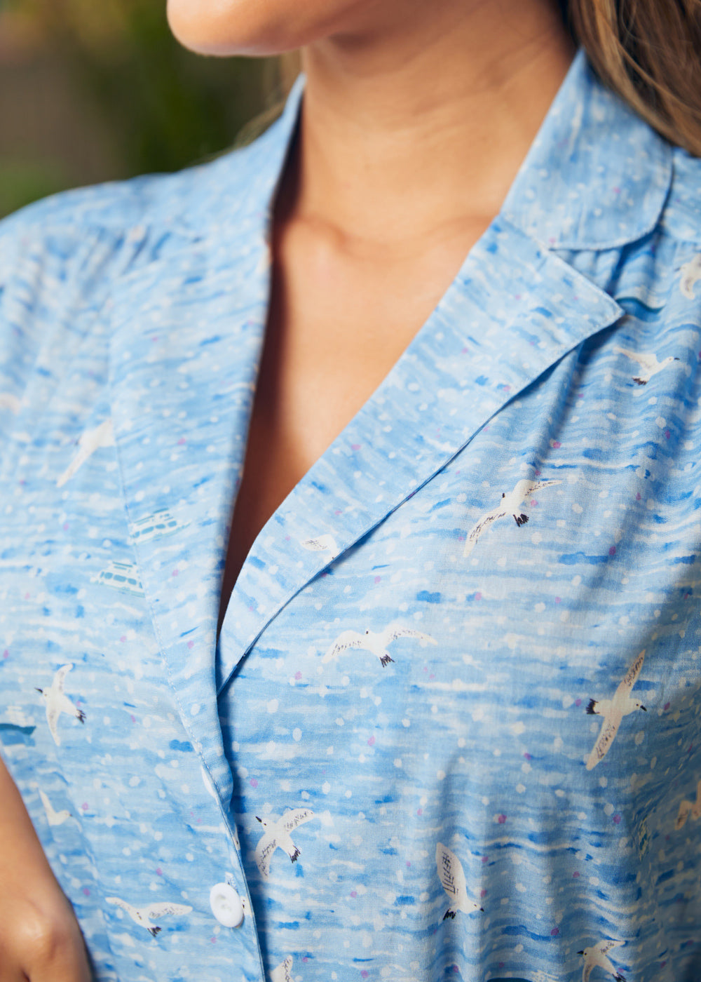 Breezy Boardwalk Shirt Dress