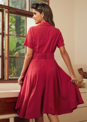 Rustic Elegance Casual Dress