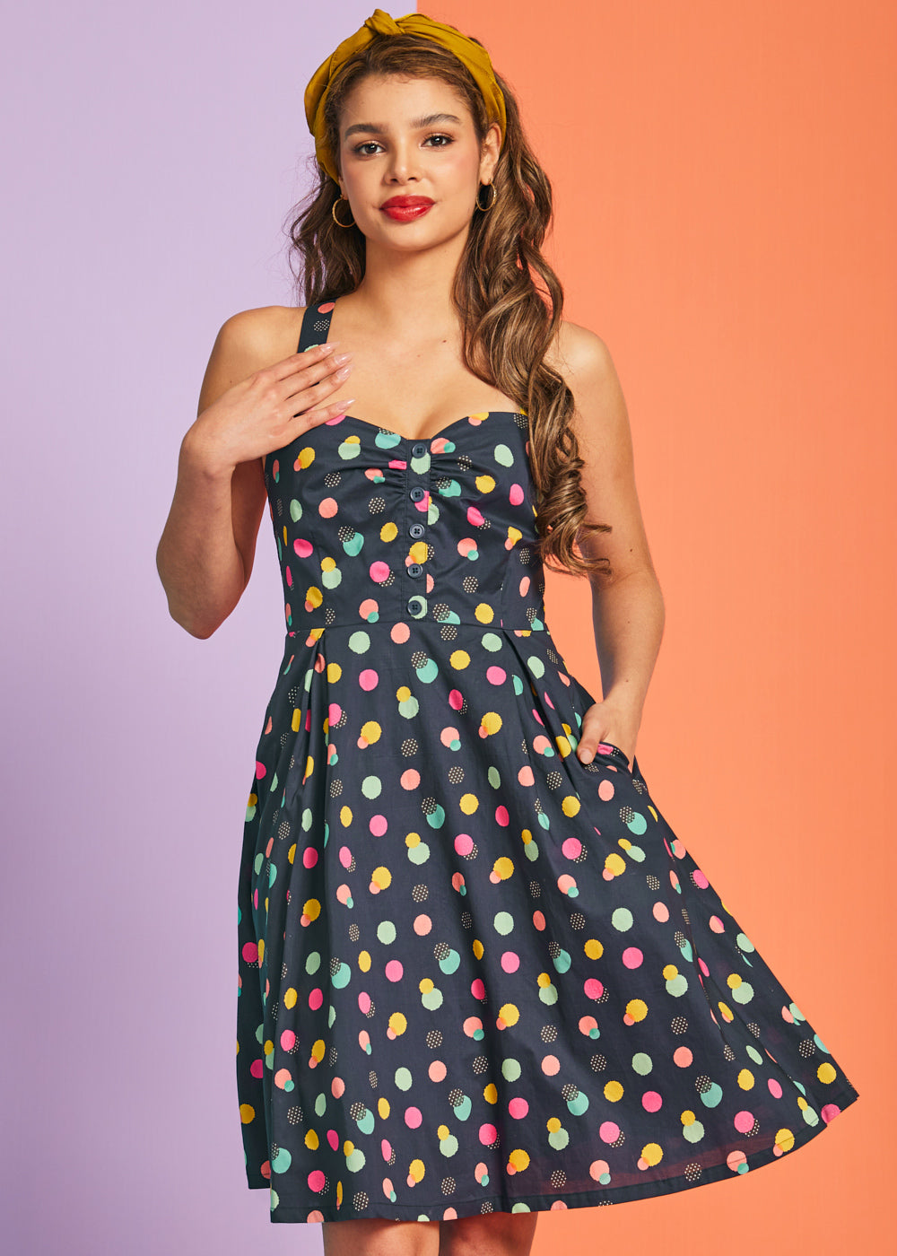 Midnight Garden Mini Dress