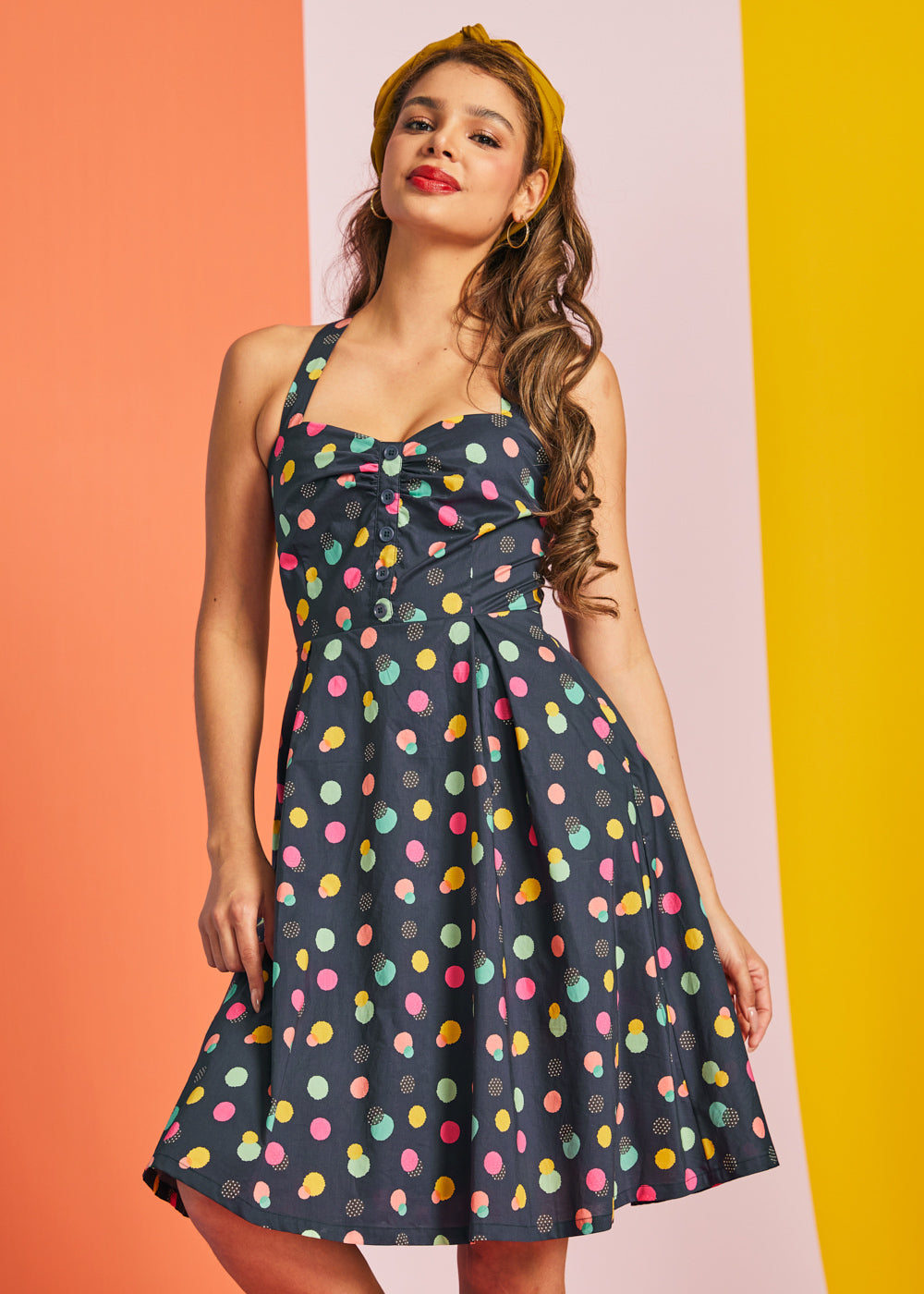 Midnight Garden Mini Dress