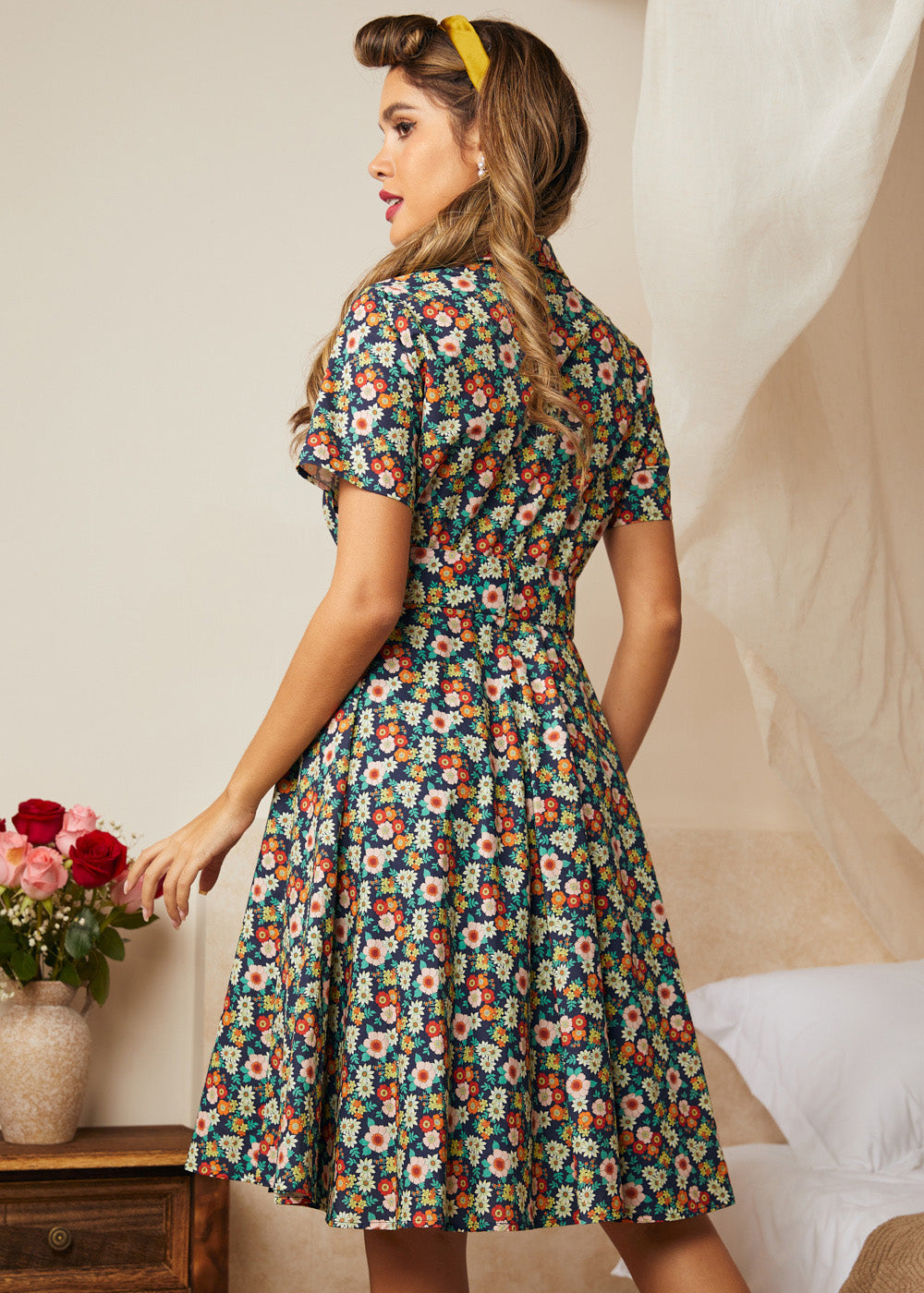 Rustic Elegance Casual Dress