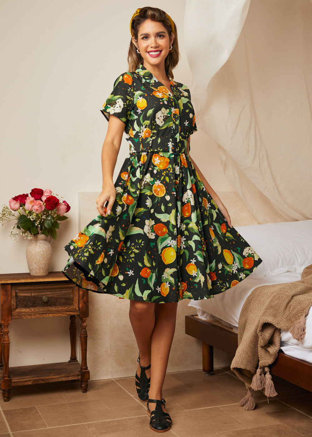 Rustic Elegance Casual Dress