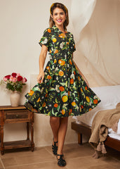 Rustic Elegance Casual Dress