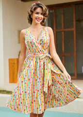 Instant Energy Faux-Wrap Dress