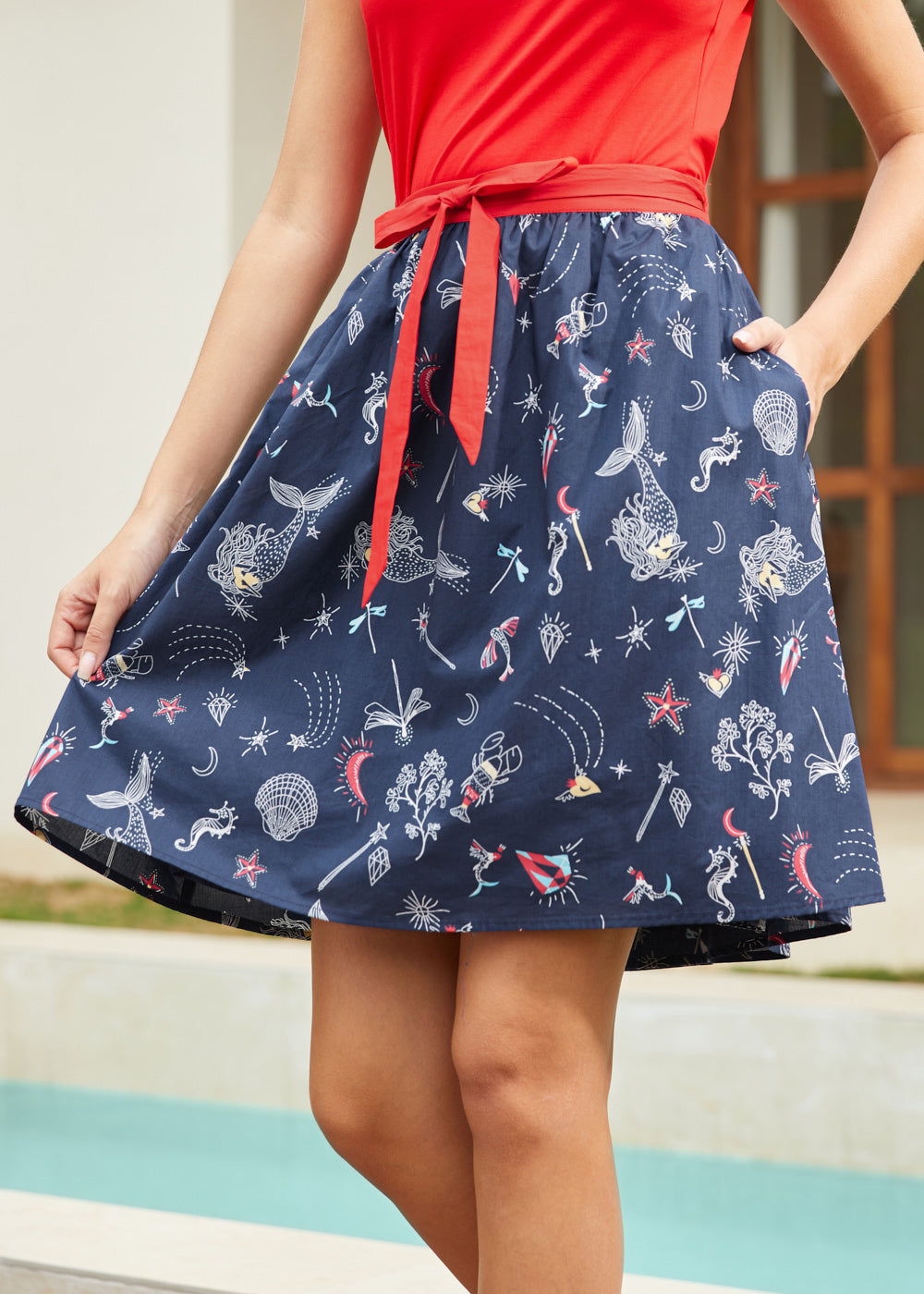 Sway All Day Wrap Skirt