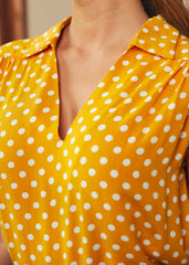 Glad You Collared Blouse