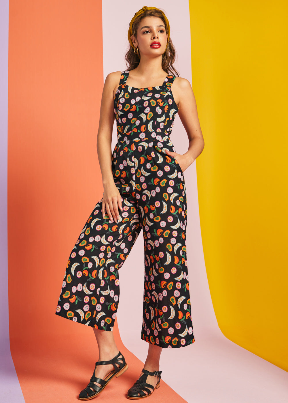 A Playful Bouquet Jumpsuit