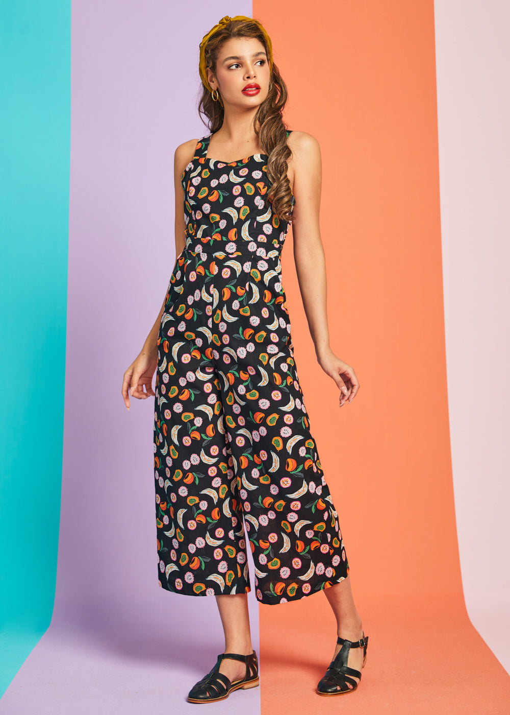 A Playful Bouquet Jumpsuit