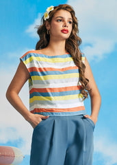 Pier Pressure Boatneck Top
