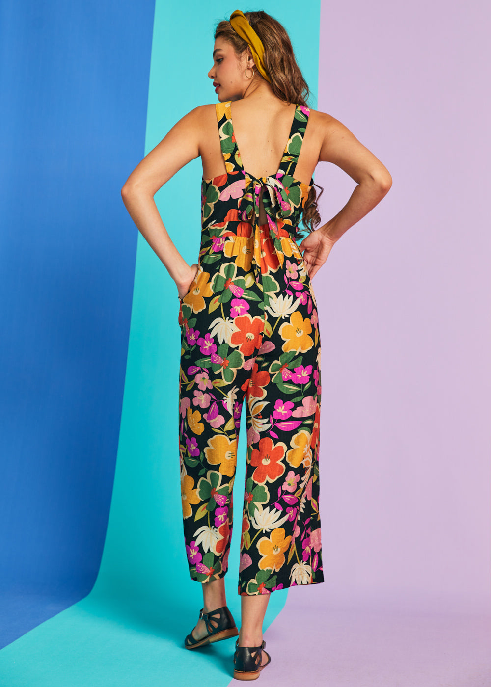A Playful Bouquet Jumpsuit