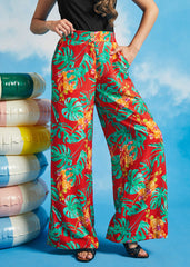 The Sunset Bloom Trouser