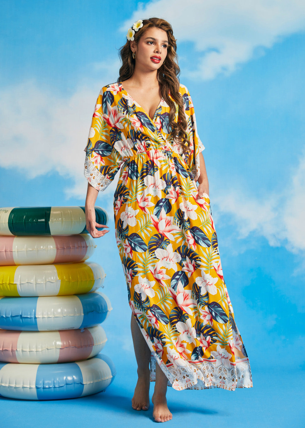 Postcards From Paradise Maxi Dress