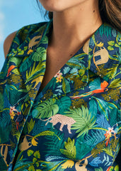 Feel the Morning Breeze Convertible Collar Shirt