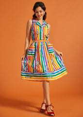 ModCloth x Tamara Arcilla | Mixed Signals Dirndl Skirt