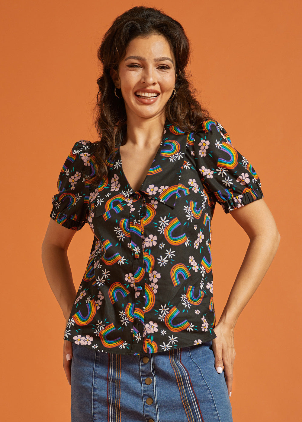 ModCloth x Tamara Arcilla | Petal Picnic Blouse