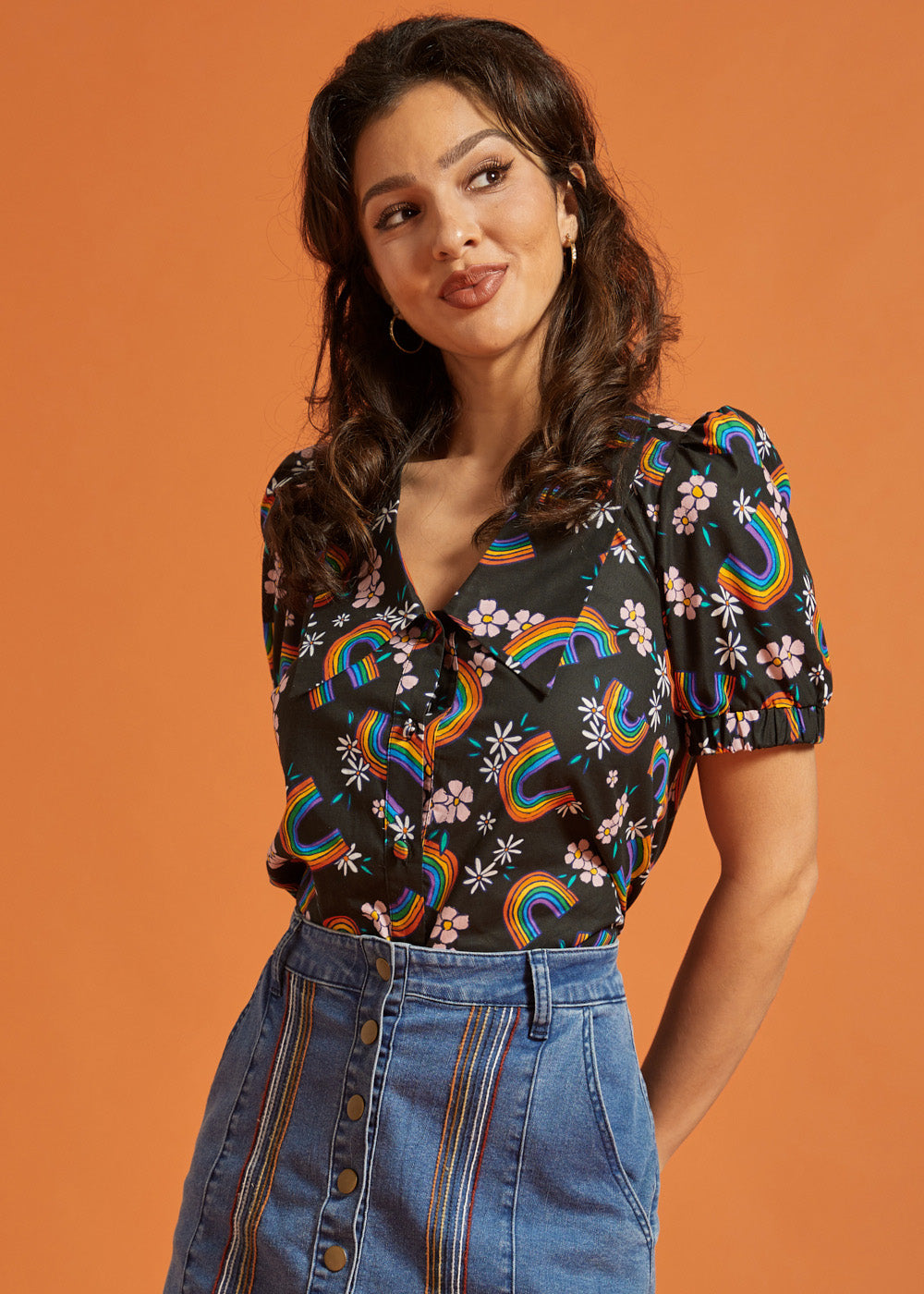 ModCloth x Tamara Arcilla | Petal Picnic Blouse
