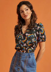 ModCloth x Tamara Arcilla | Petal Picnic Blouse