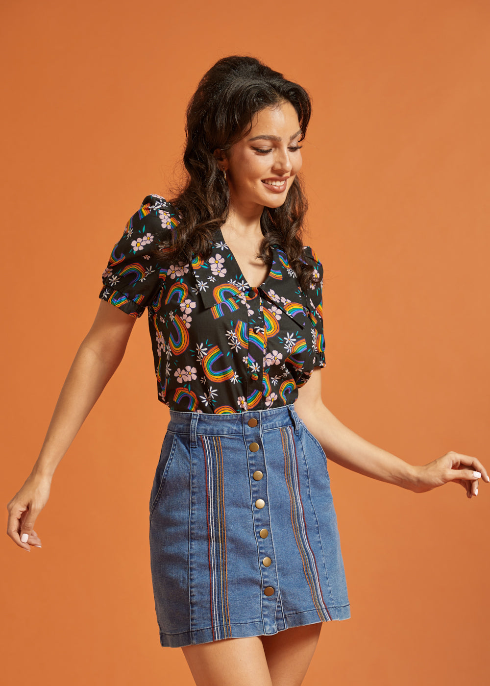 ModCloth x Tamara Arcilla | Petal Picnic Blouse