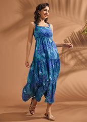 Sun-Kissed & Tiered Maxi Dress