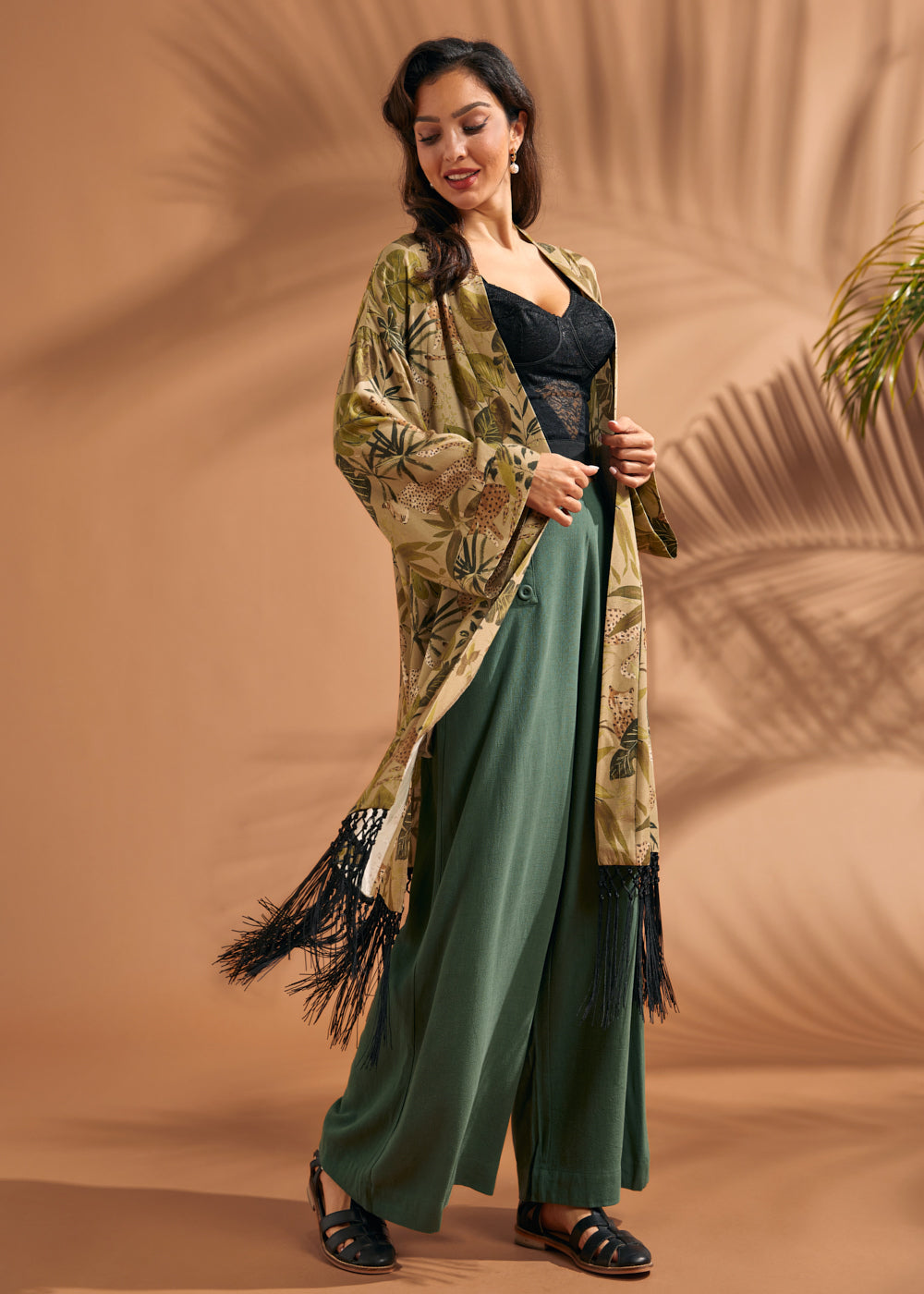 After Hours Open Front Caftan