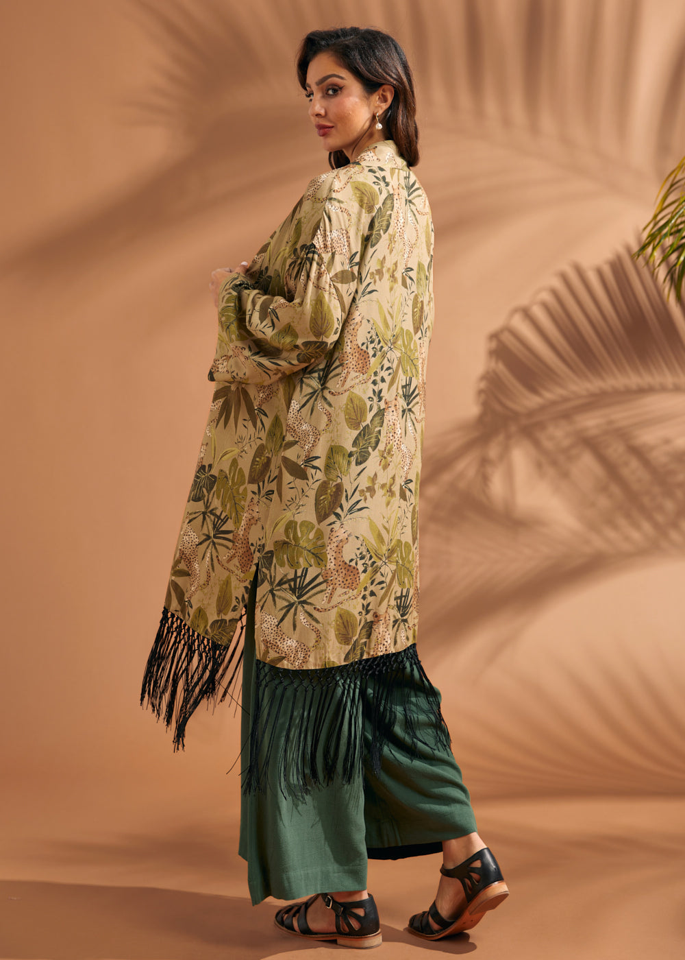 After Hours Open Front Caftan