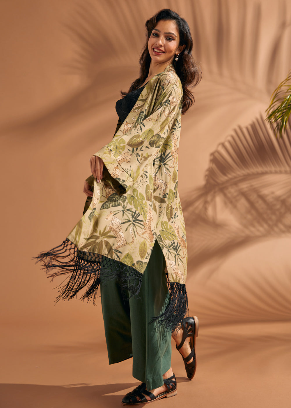 After Hours Open Front Caftan