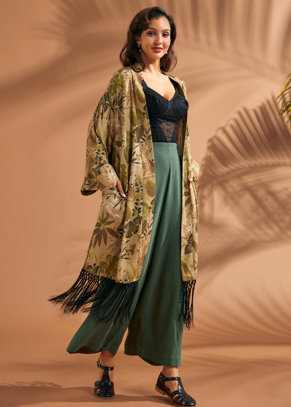 After Hours Open Front Caftan