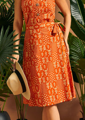 The Blossom Lane Wrap Skirt